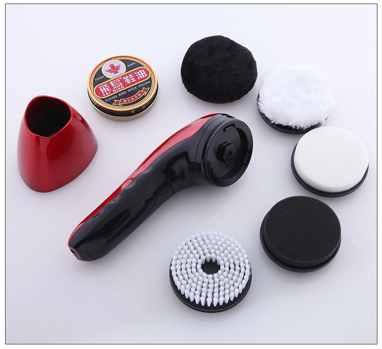 Hand-Held Electric Multi-Function Portable Shoe Shine Brush Shoes Polisher