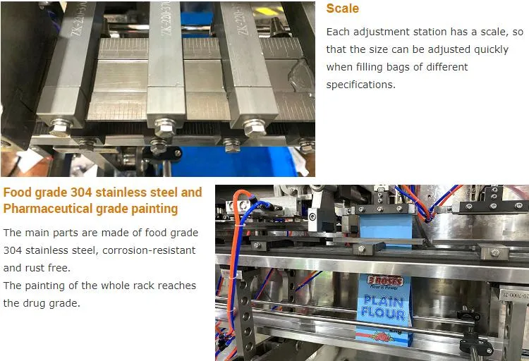 Pouch Packaging Machine for Nuts Snacks Trail Mixes Horizontal Ffs Machines