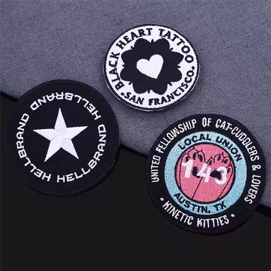 Аксессуары для одежды по индивидуальному заказу, вышивка, тканый значок, нашивка для обуви, сумка, рубашка, модные термопереносные железные нашивки